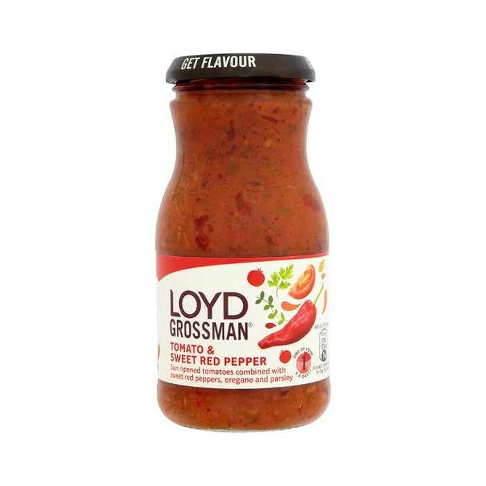 Loyd Grossman Tomato & Sweet Red Pepper Sauce 350g