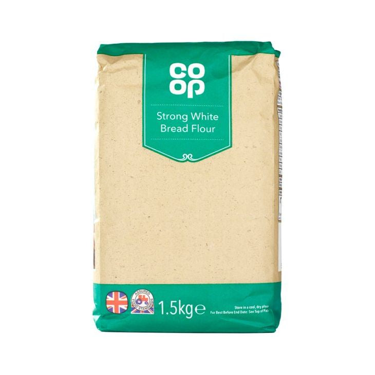 Co Op Strong White Bread Flour 1.5kg