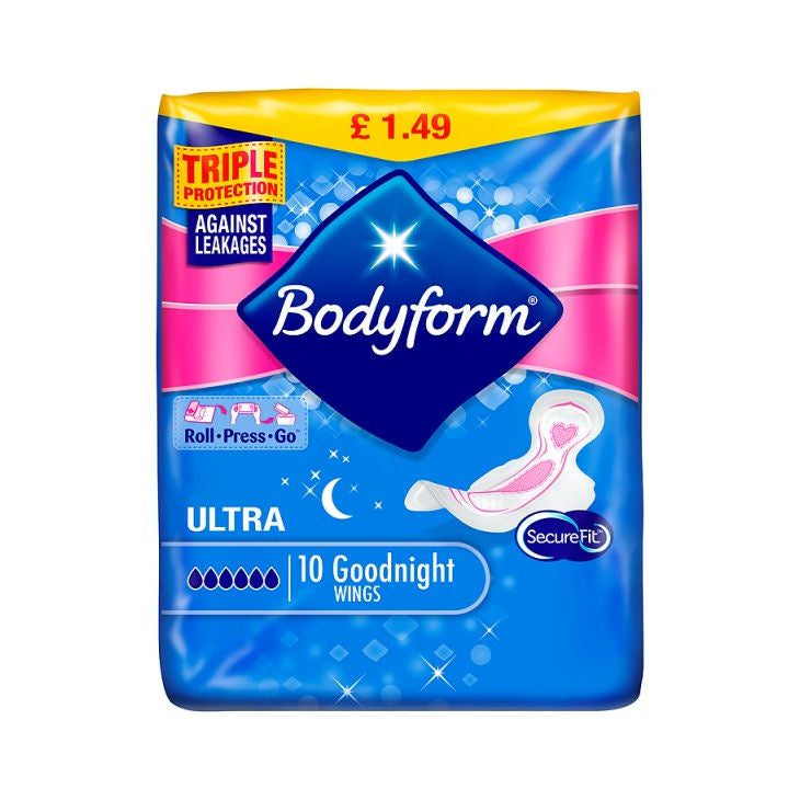 Bodyform Ultra Goodnight x 10
