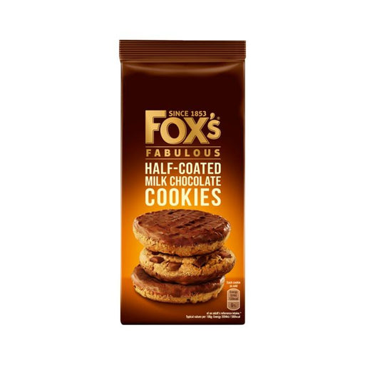 Fox's Half Coated Chunkie Cookie 175g