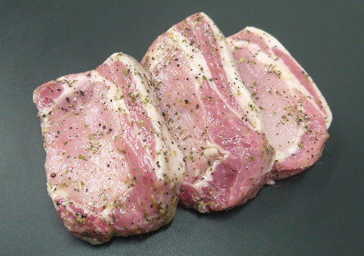 LNM Simpsons Pork Ribeye Steaks Herby , 2 pack