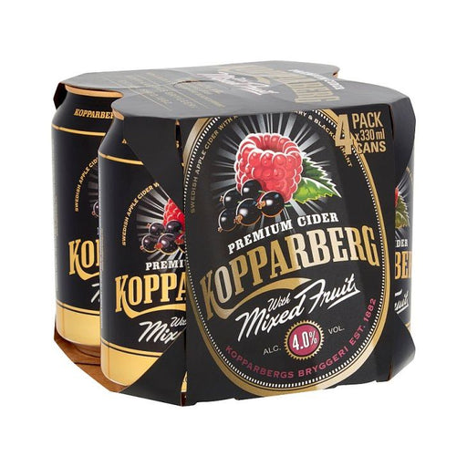 Kopparberg Mixed Fruit Cider 330ml 4pk