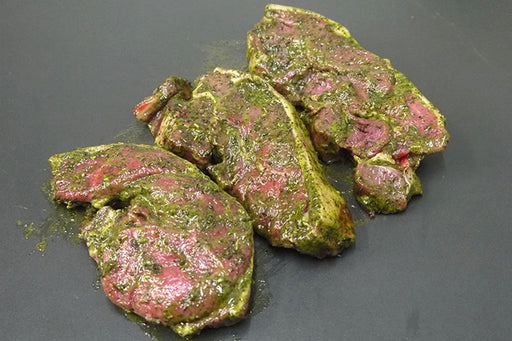 LNM Simpsons Lamb Steak with Mint and Rosemary, 2 pack, price per KG