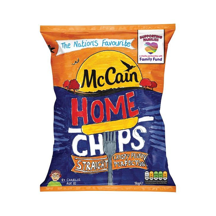 McCain Straight Cut Home Chips 1kg
