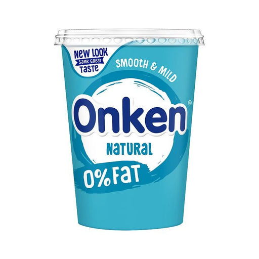Onken 0% Fat Free Natural Yoghurt 450g
