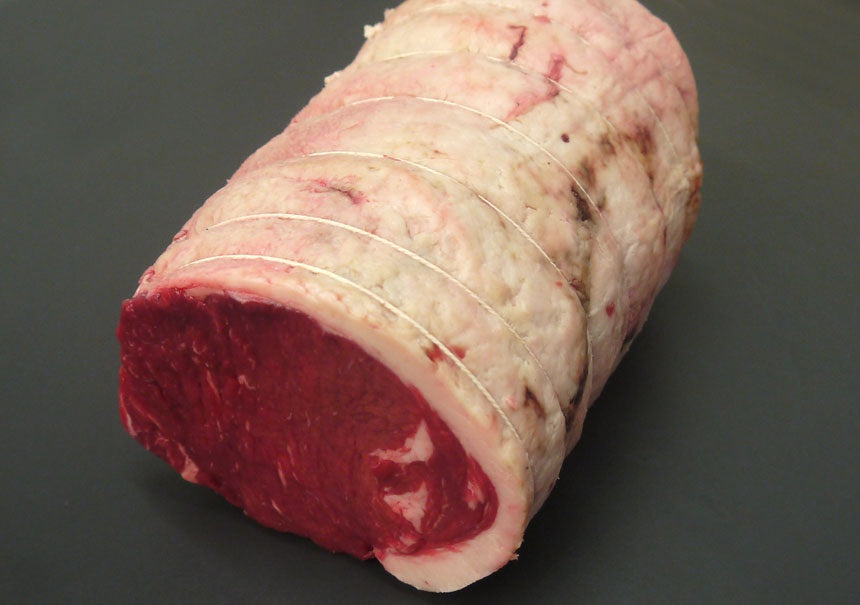 LNM Simpsons Beef Boned and Rolled Sirloin Joint, per KG