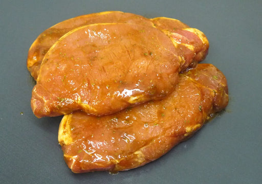 LNM Simpsons Bacon Steaks, Sticky Maple  2 pack, price per KG