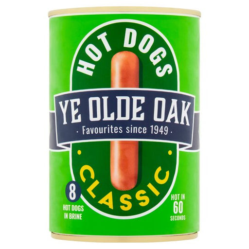 Ye Olde Oak Hot Dogs in Brine 400g PM